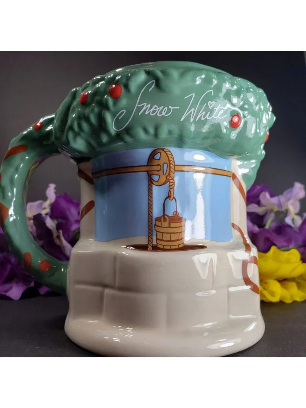 Disney Parks Snow White Mug Wishing Well Kindest Ceramic Coffee Tea Cup Princess